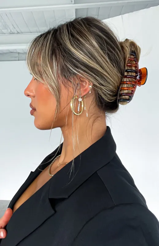 Asia Hair Clip Tortoiseshell sold by White Fox Boutique