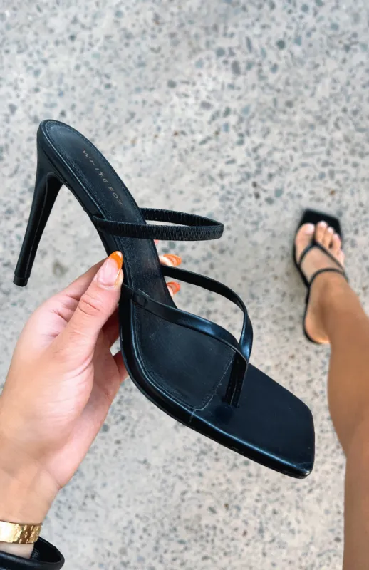 Bonnie Mules Black sold by White Fox Boutique