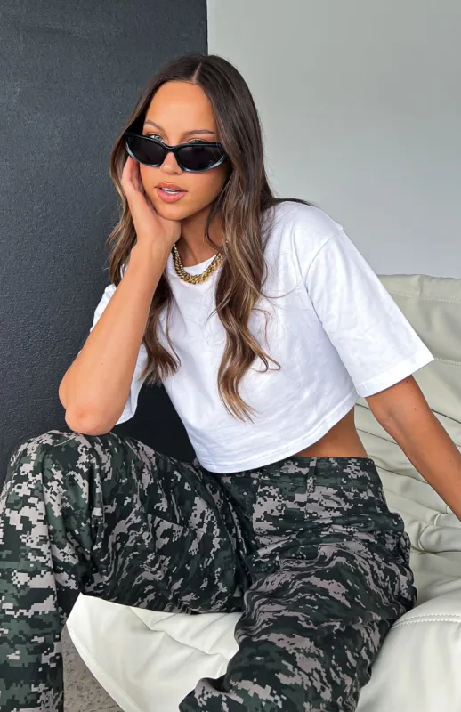 Dream About You Cropped Tee White sold by White Fox Boutique