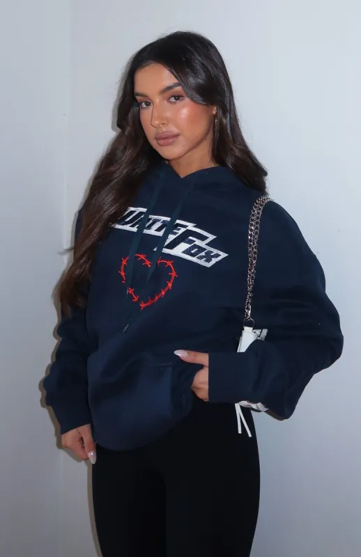 Need To Have It Oversized Hoodie Dark Navy sold by White Fox Boutique