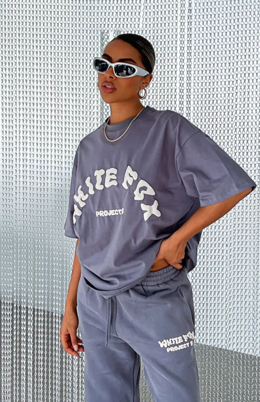 Project 5 Oversized Tee Volcanic sold by White Fox Boutique