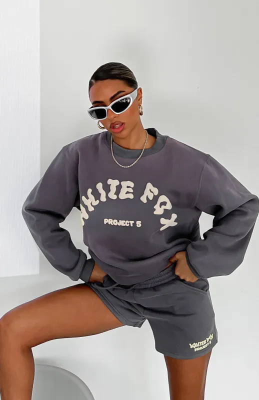 Project 5 Oversized Sweater Volcanic sold by White Fox Boutique