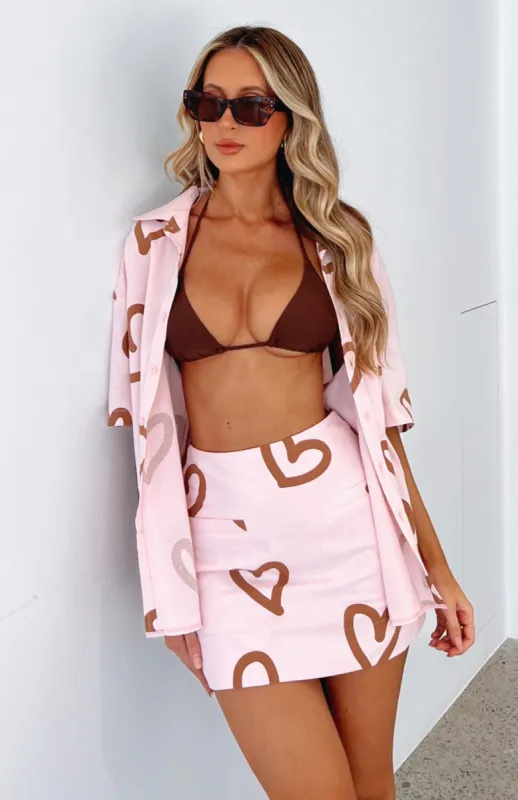 Season Of Colour Shirt Baby Pink Love Heart sold by White Fox Boutique