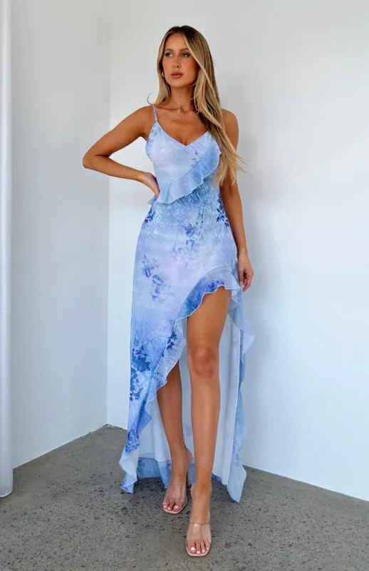 End Of The Road Maxi Dress Blue Dreamstate made by White Fox Boutique