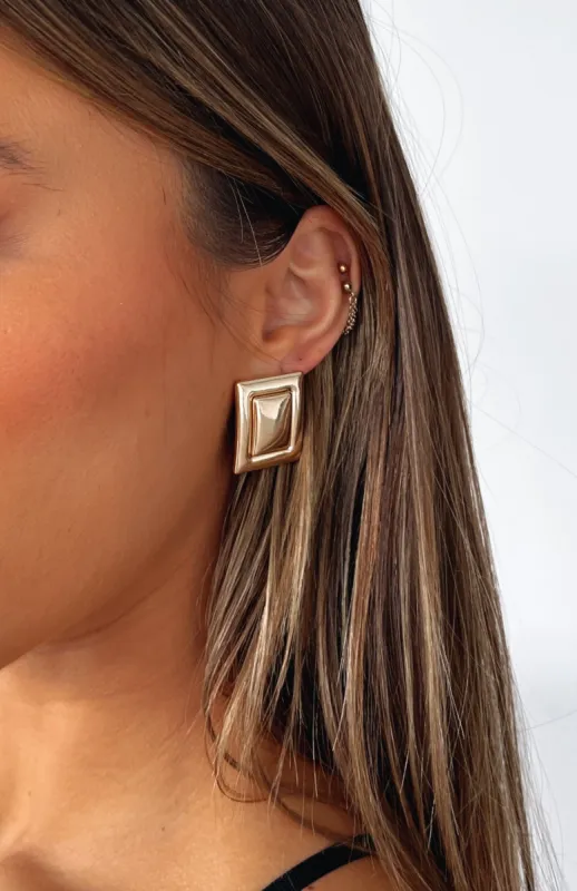 Ivy Earrings Gold sold by White Fox Boutique