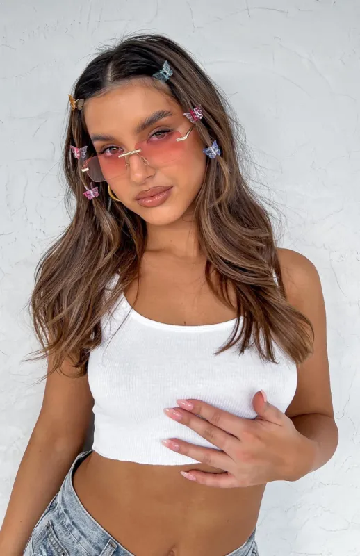 Butterfly Hair Clips 12 Pack Multi sold by White Fox Boutique