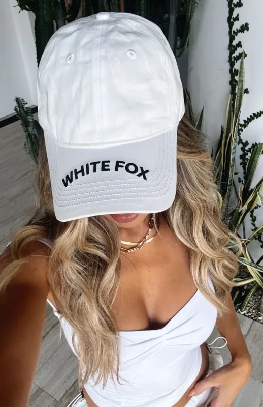Wait Your Turn Cap White sold by White Fox Boutique