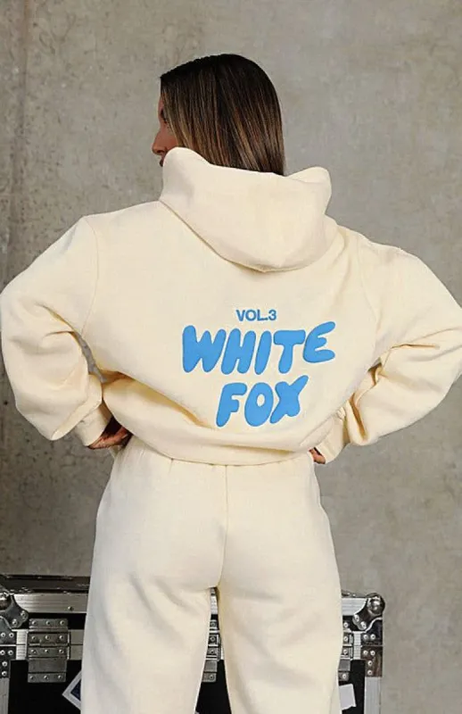 Offstage Hoodie Buttercream sold by White Fox Boutique