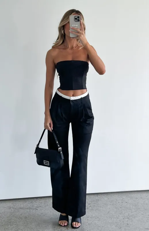 Celebrate Beauty Pants Black sold by White Fox Boutique