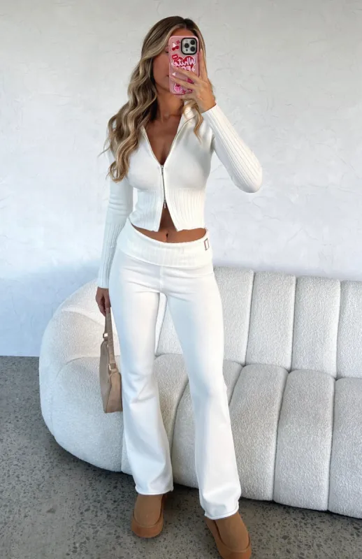 Not Over You Pants Off White sold by White Fox Boutique