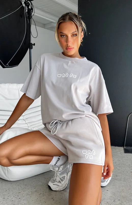 Top Tier Oversized Tee Lunar sold by White Fox Boutique