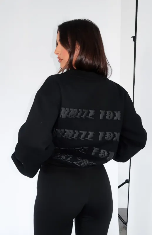 All A Blur Oversized Sweater Black sold by White Fox Boutique