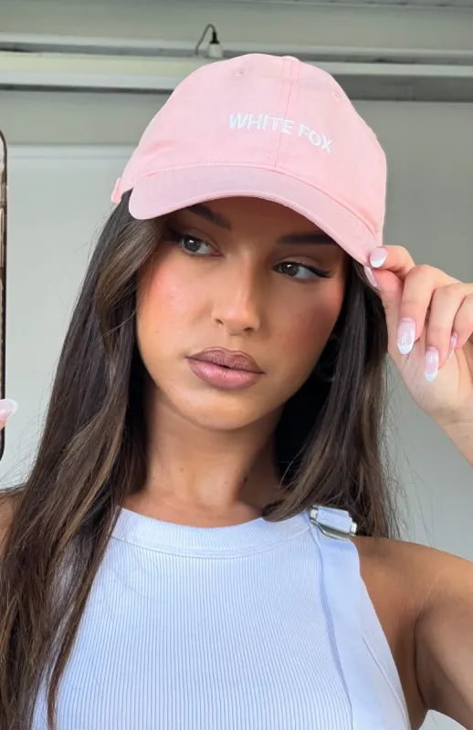 Time To Travel Cap Pink sold by White Fox Boutique