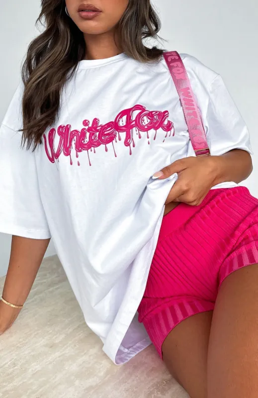 New Generation Oversized Tee White sold by White Fox Boutique