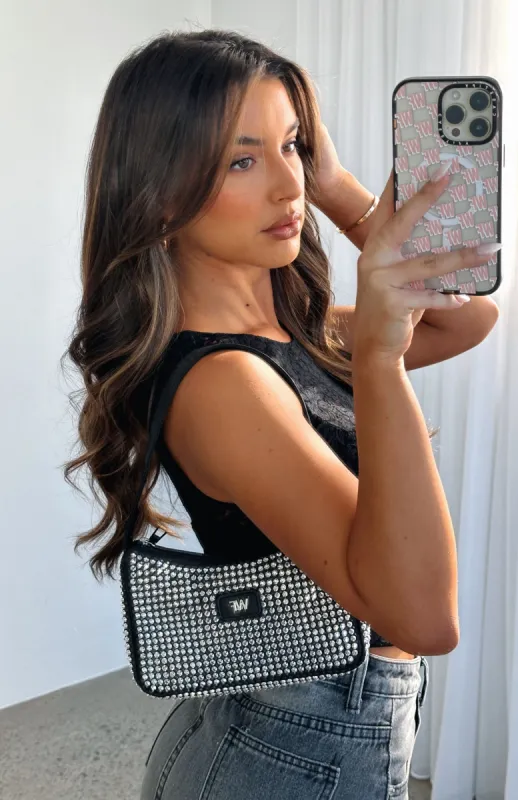 Lyra Shoulder Bag Black sold by White Fox Boutique