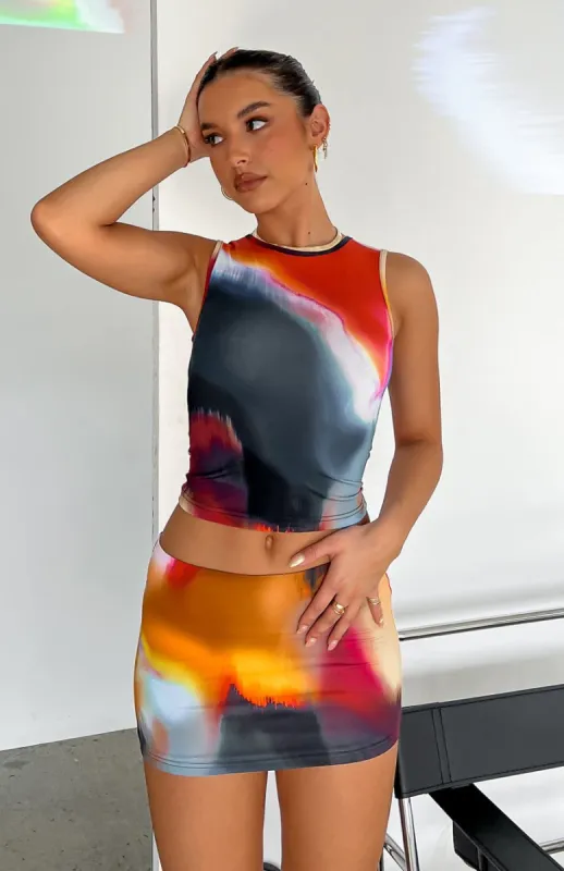 Level Up Tank Flame Aura made by White Fox Boutique