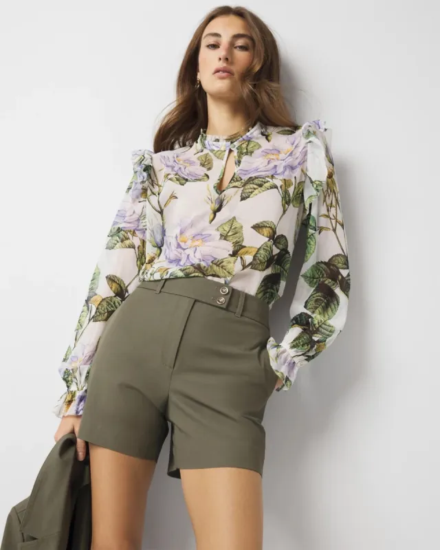 Romantic Chiffon Blouse sold by White House Black Market