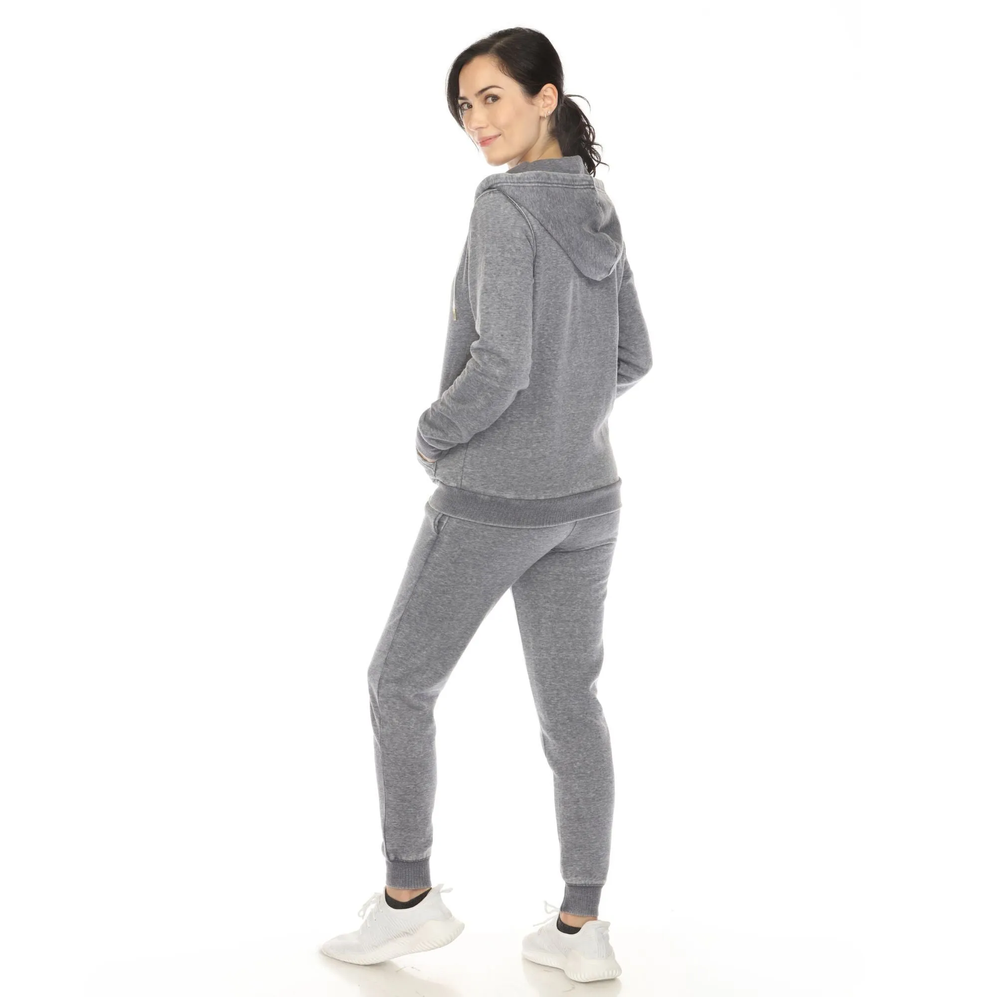 Women's Burnout Jogger Set sold by White Mark product image thumbnail 3