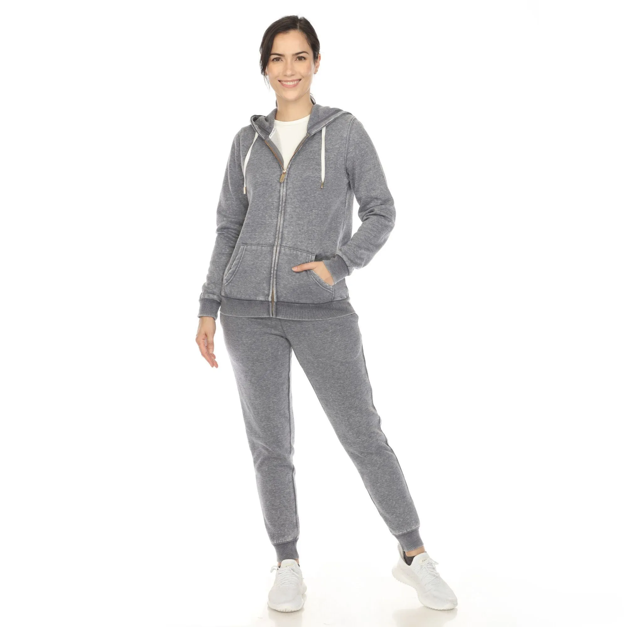 Women's Burnout Jogger Set sold by White Mark product image thumbnail 5