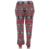 Women's Plus Size Printed Palazzo Pants sold by White Mark
