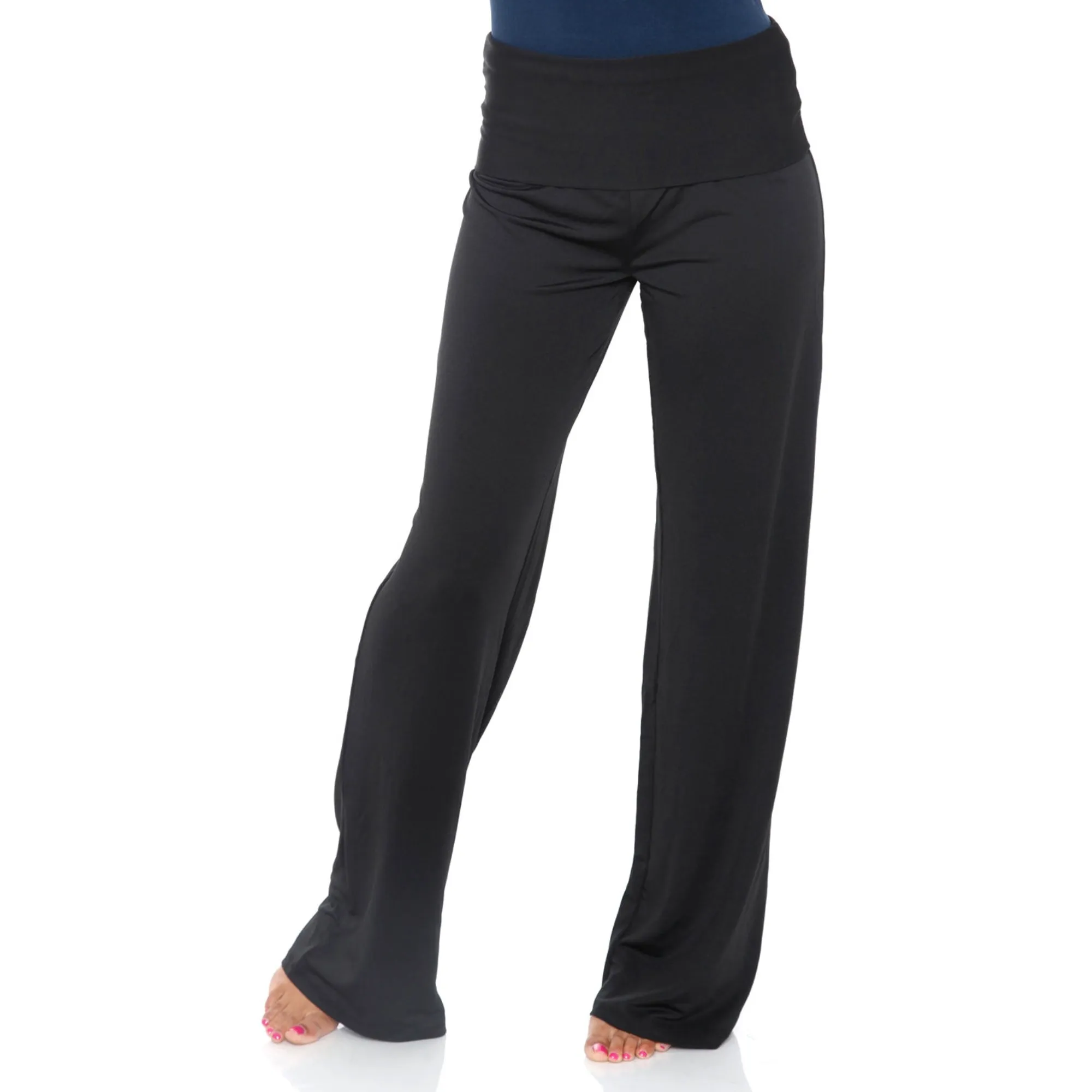 Women's Solid Palazzo Pants sold by White Mark product image thumbnail 4