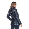 Women's Metallic Puffer Coat sold by White Mark