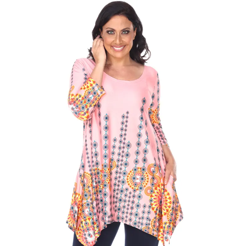 Women's Plus Size Rella Tunic sold by White Mark