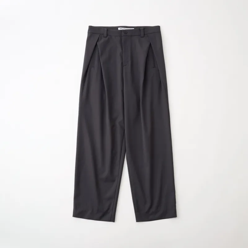 SOLOTEX 2 TUCK WIDE PANTS sold by White Mountaineering
