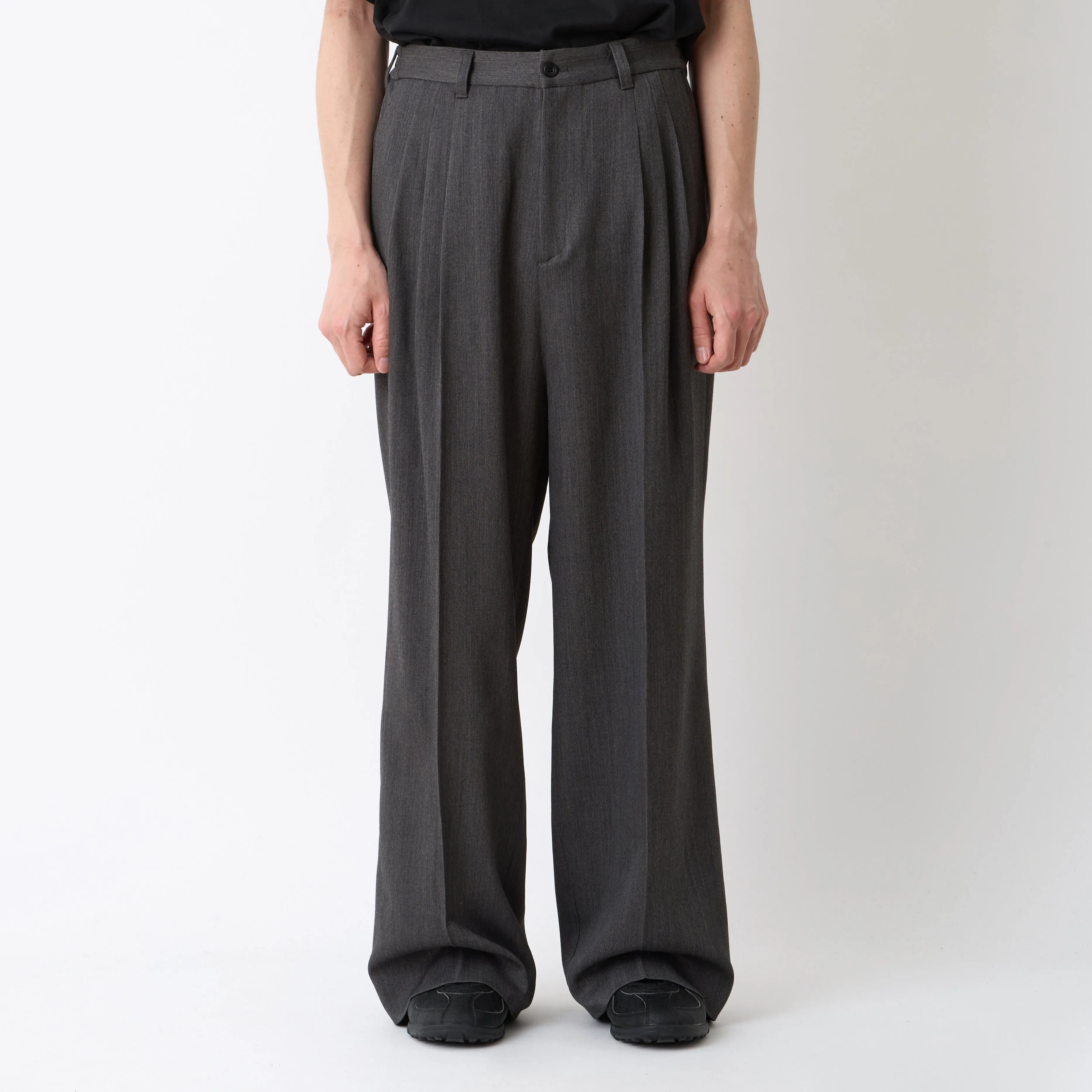 3 TUCK WIDE PANTS sold by White Mountaineering product image thumbnail 2