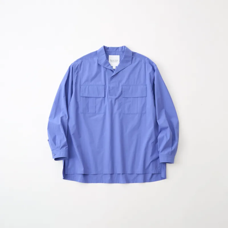 WIDE GUSSET SLEEVE PULLOVER SHIRT sold by White Mountaineering