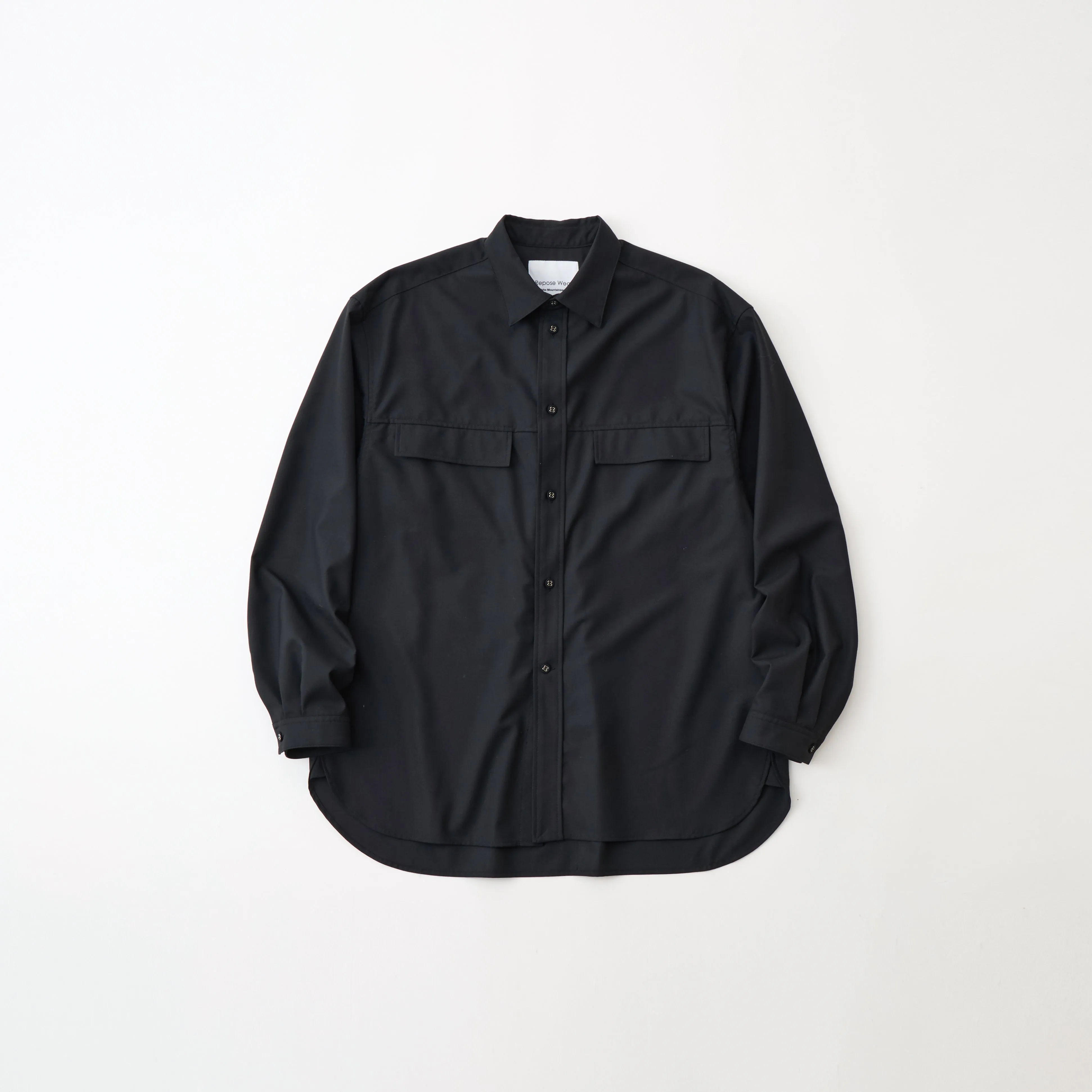 MID GUSSET SLEEVE STRETCH SHIRT sold by White Mountaineering product image thumbnail 5