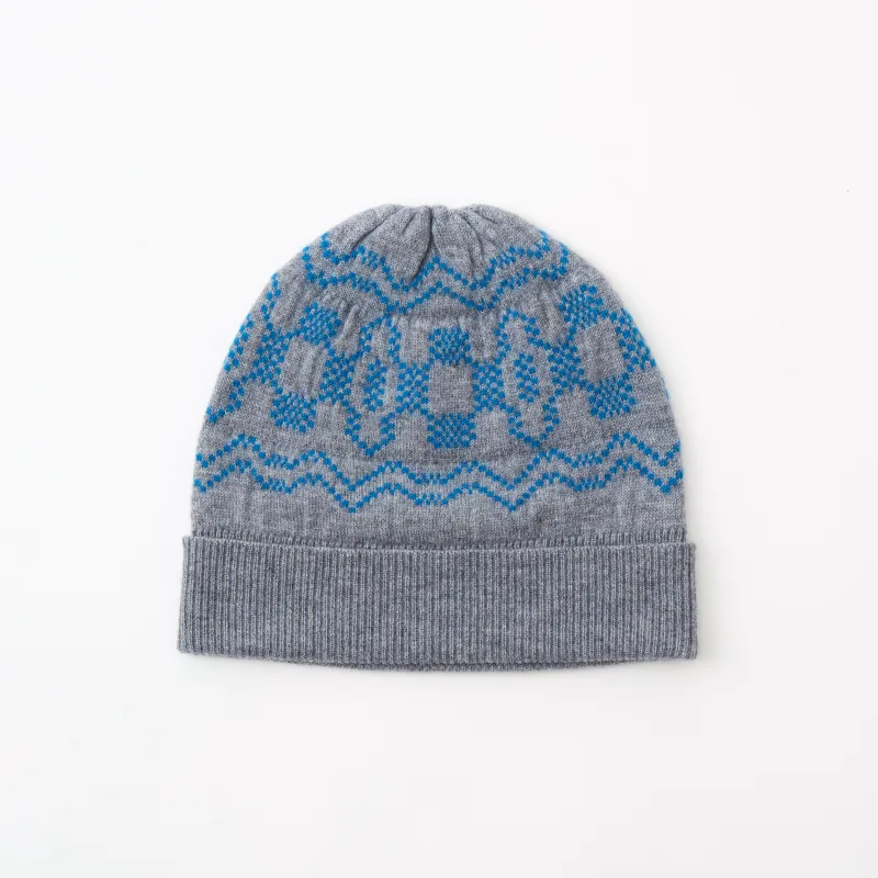 NORDIC PATTERN BEANIE sold by White Mountaineering