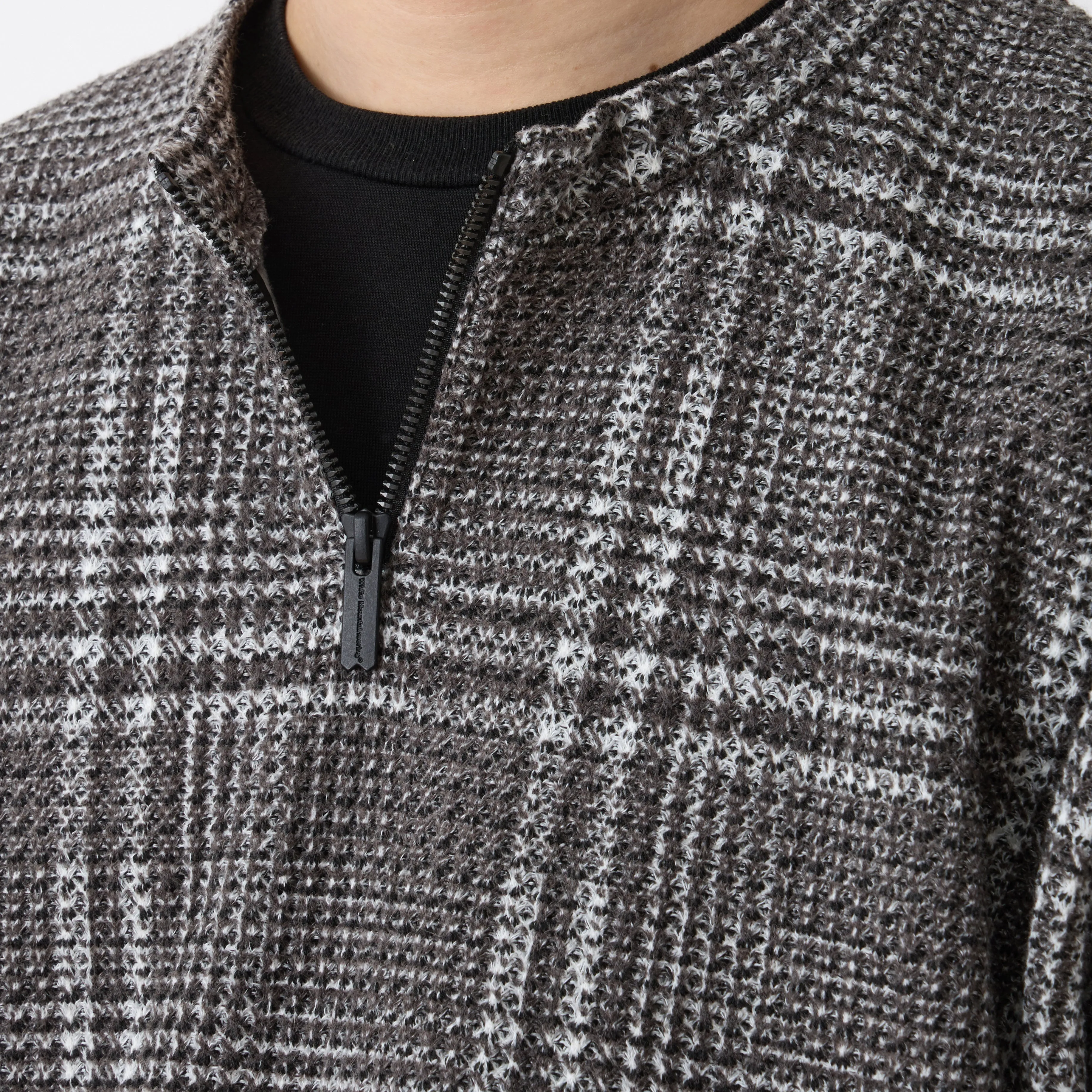 HALF ZIP CHECK PULLOVER sold by White Mountaineering product image thumbnail 4