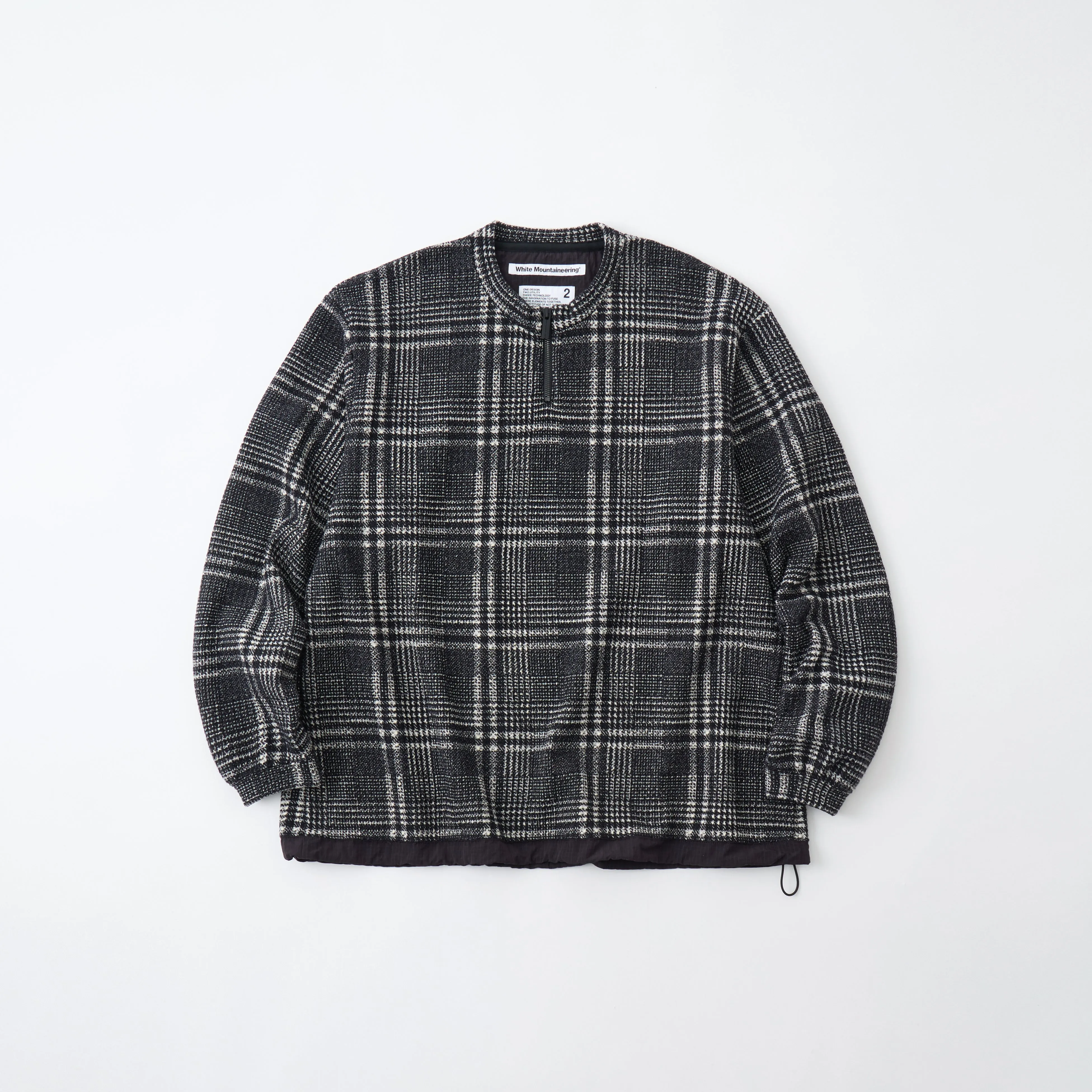 HALF ZIP CHECK PULLOVER sold by White Mountaineering product image thumbnail 5