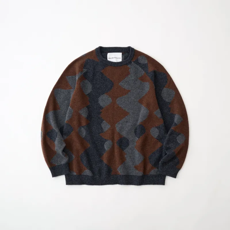 INTARSIA KNIT PULLOVER sold by White Mountaineering