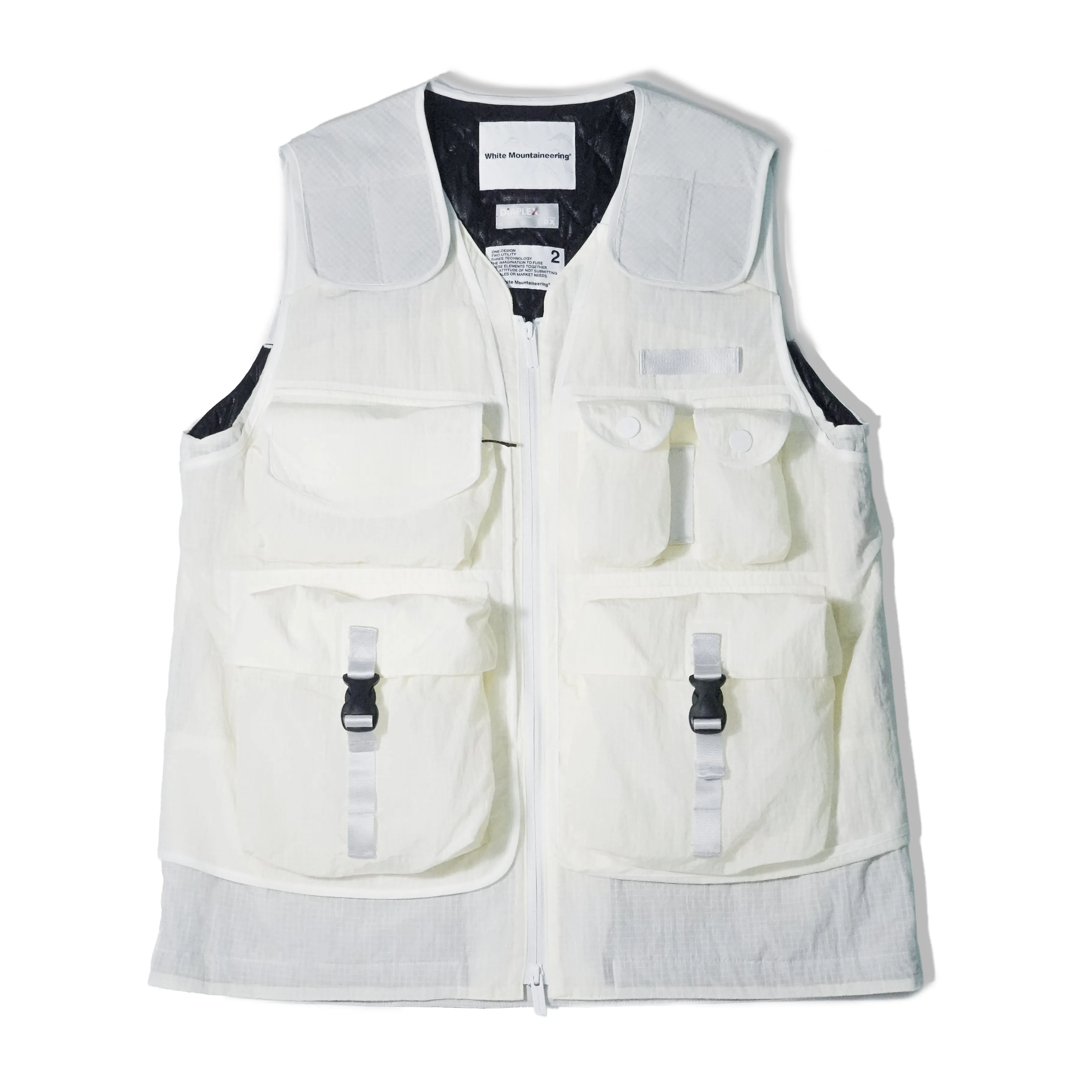 DiAPLEX RIP STOP LUGGAGE VEST sold by White Mountaineering