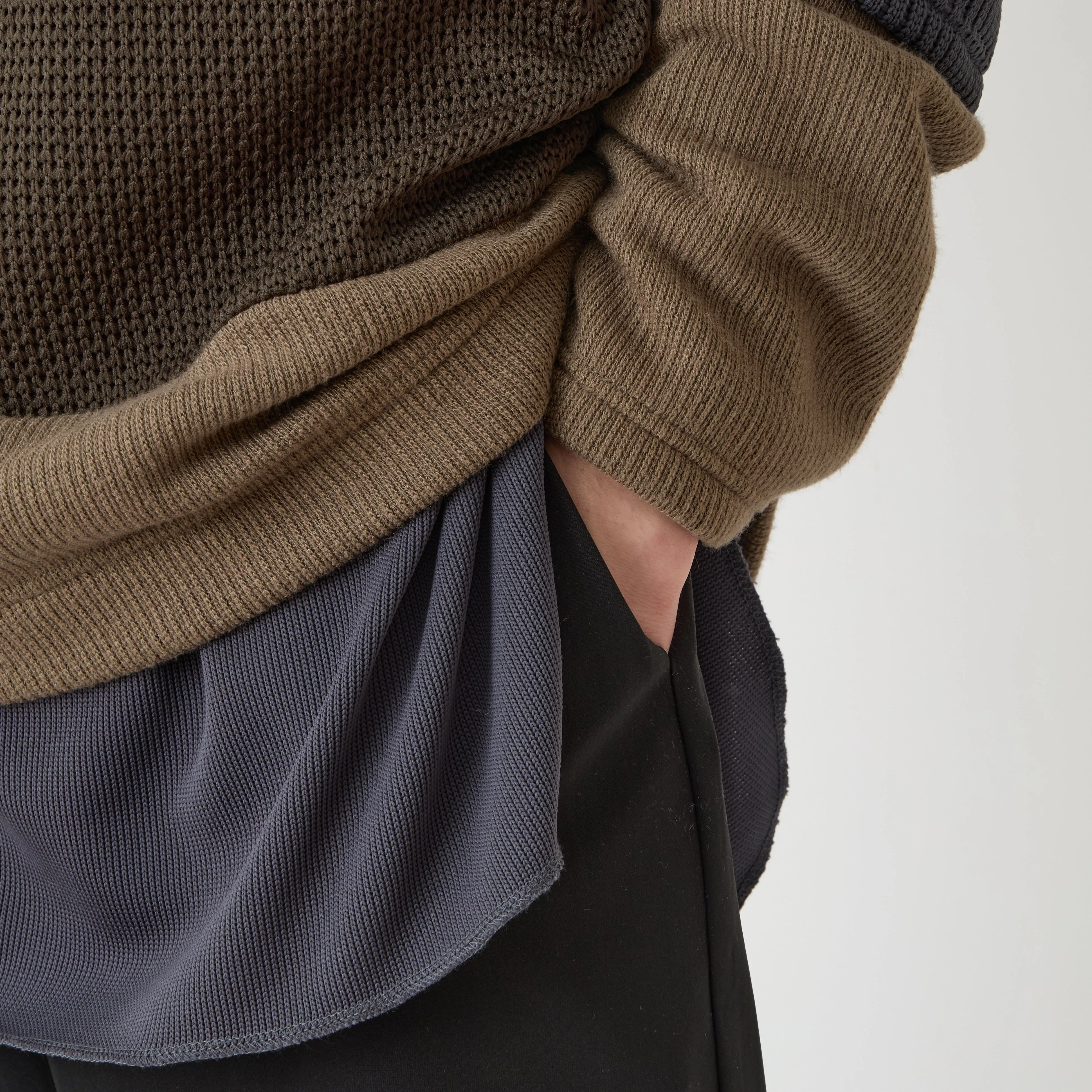 LAYERED LONG SLEEVE T-SHIRT sold by White Mountaineering product image thumbnail 4