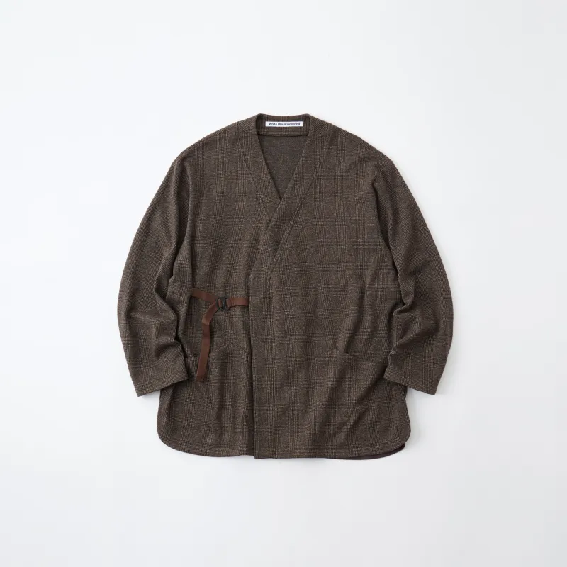 GLENCHECK KIMONO SHIRT sold by White Mountaineering