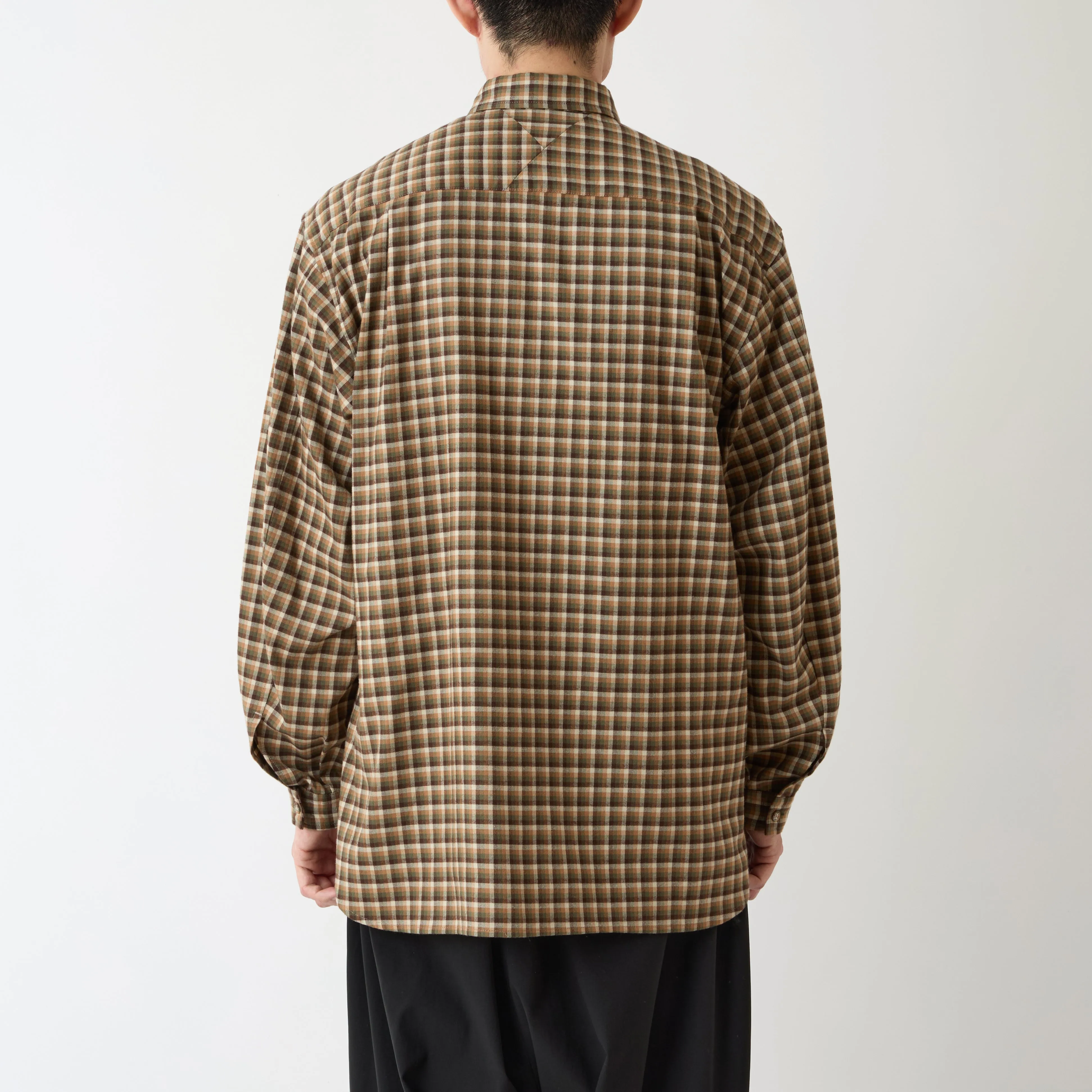 GUSSET SLEEVE EYELET POCKET SHIRT sold by White Mountaineering product image thumbnail 3