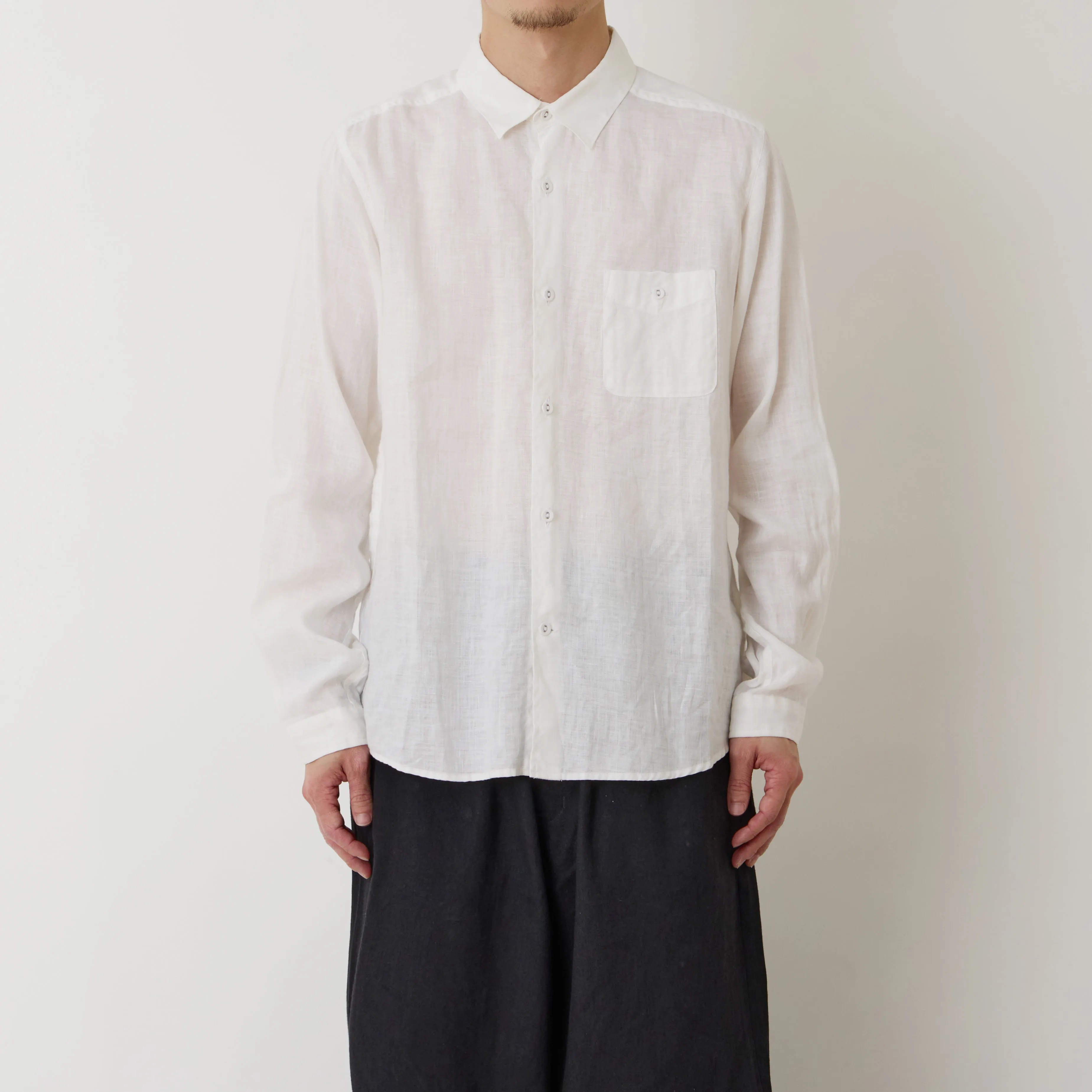 LINEN SHIRT sold by White Mountaineering product image thumbnail 2