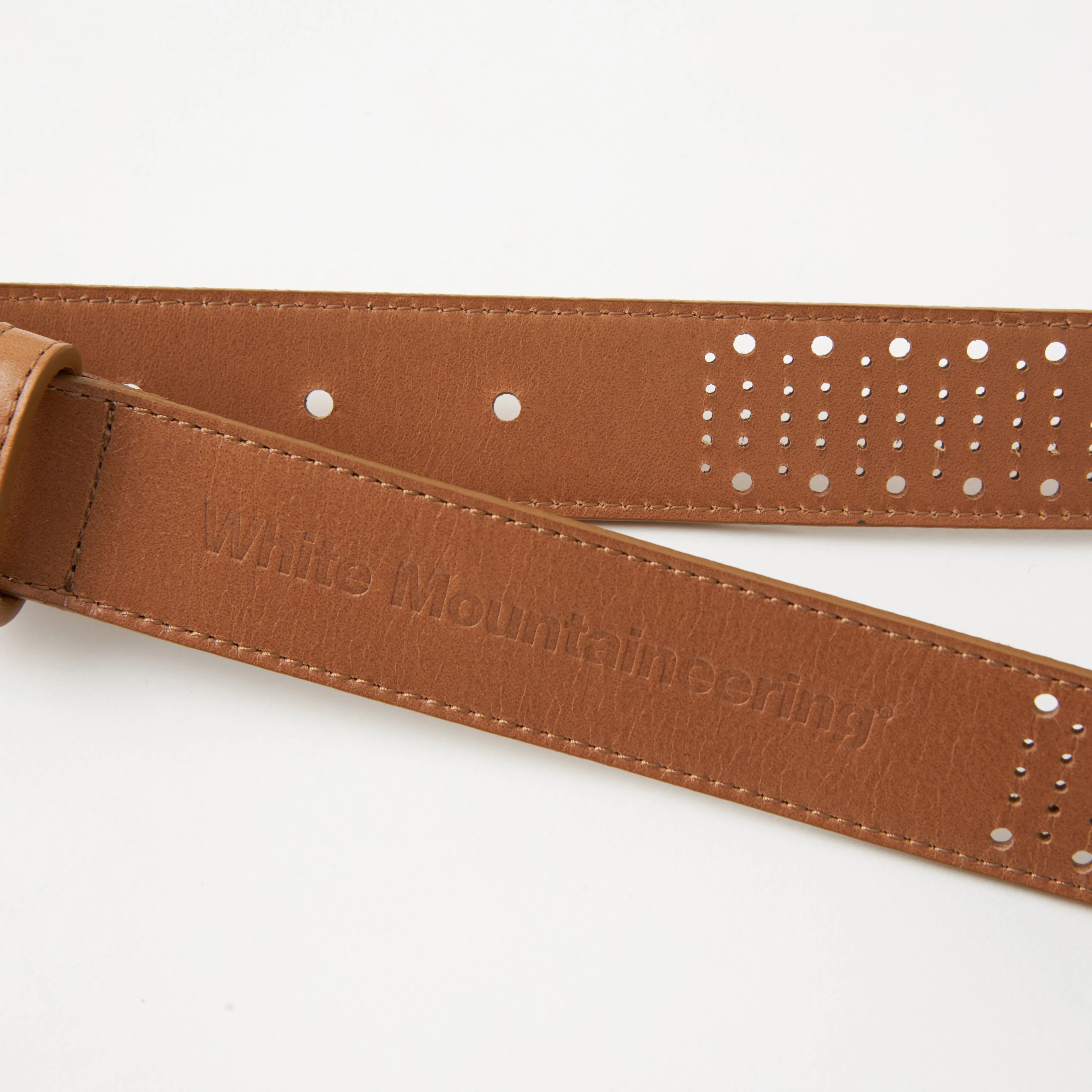 PUNCHING LEATHER BELT sold by White Mountaineering product image thumbnail 2