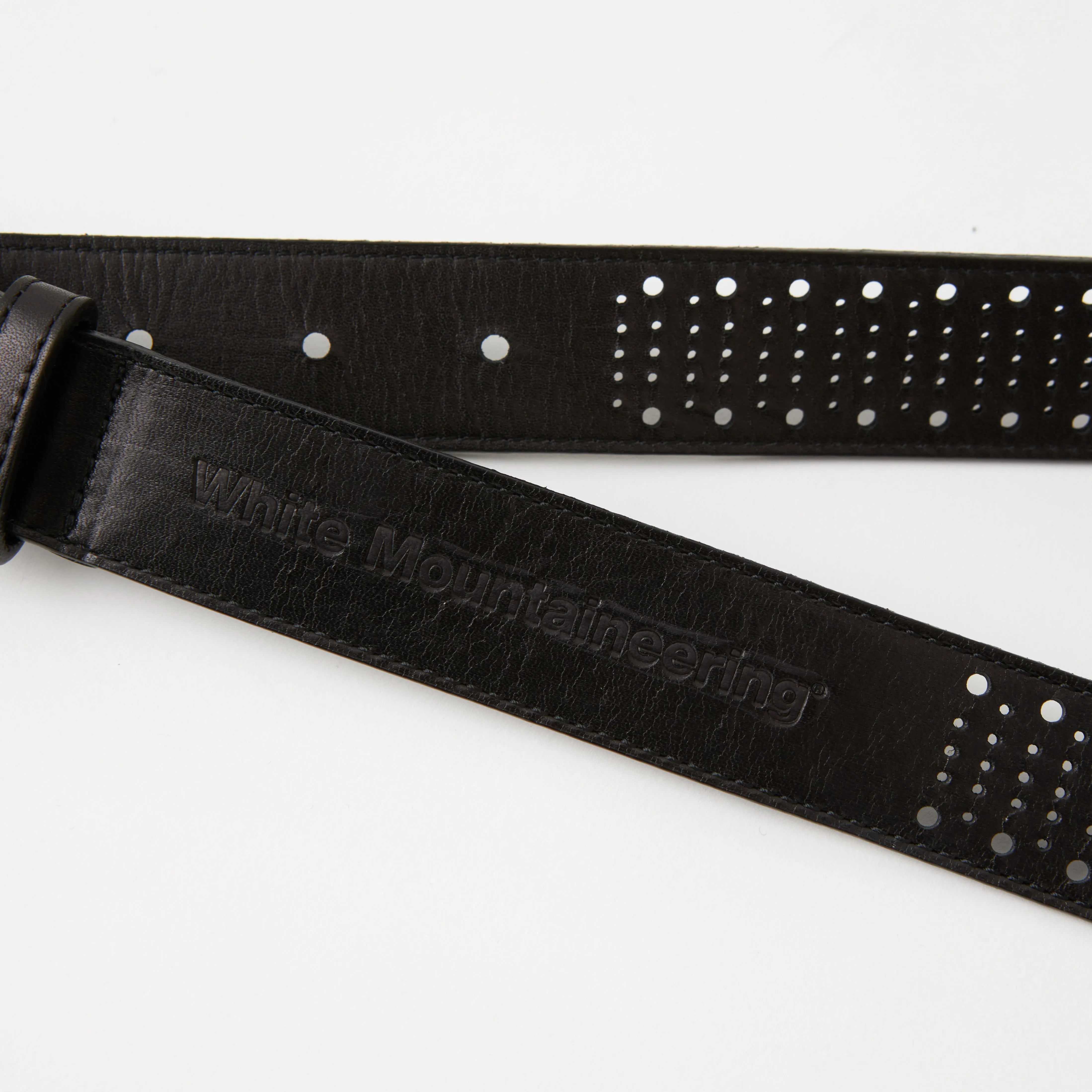 PUNCHING LEATHER BELT sold by White Mountaineering product image thumbnail 4