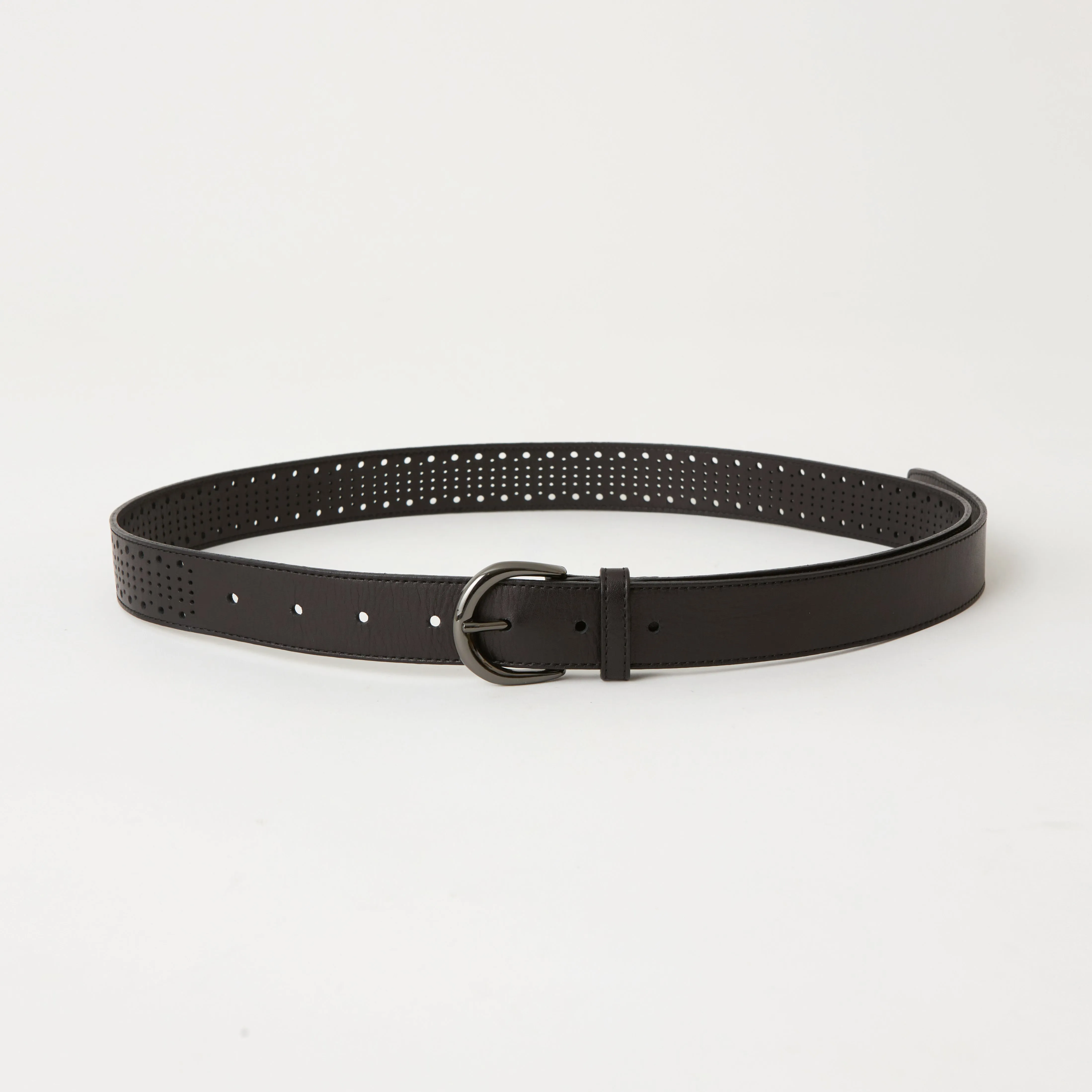 PUNCHING LEATHER BELT sold by White Mountaineering product image thumbnail 3