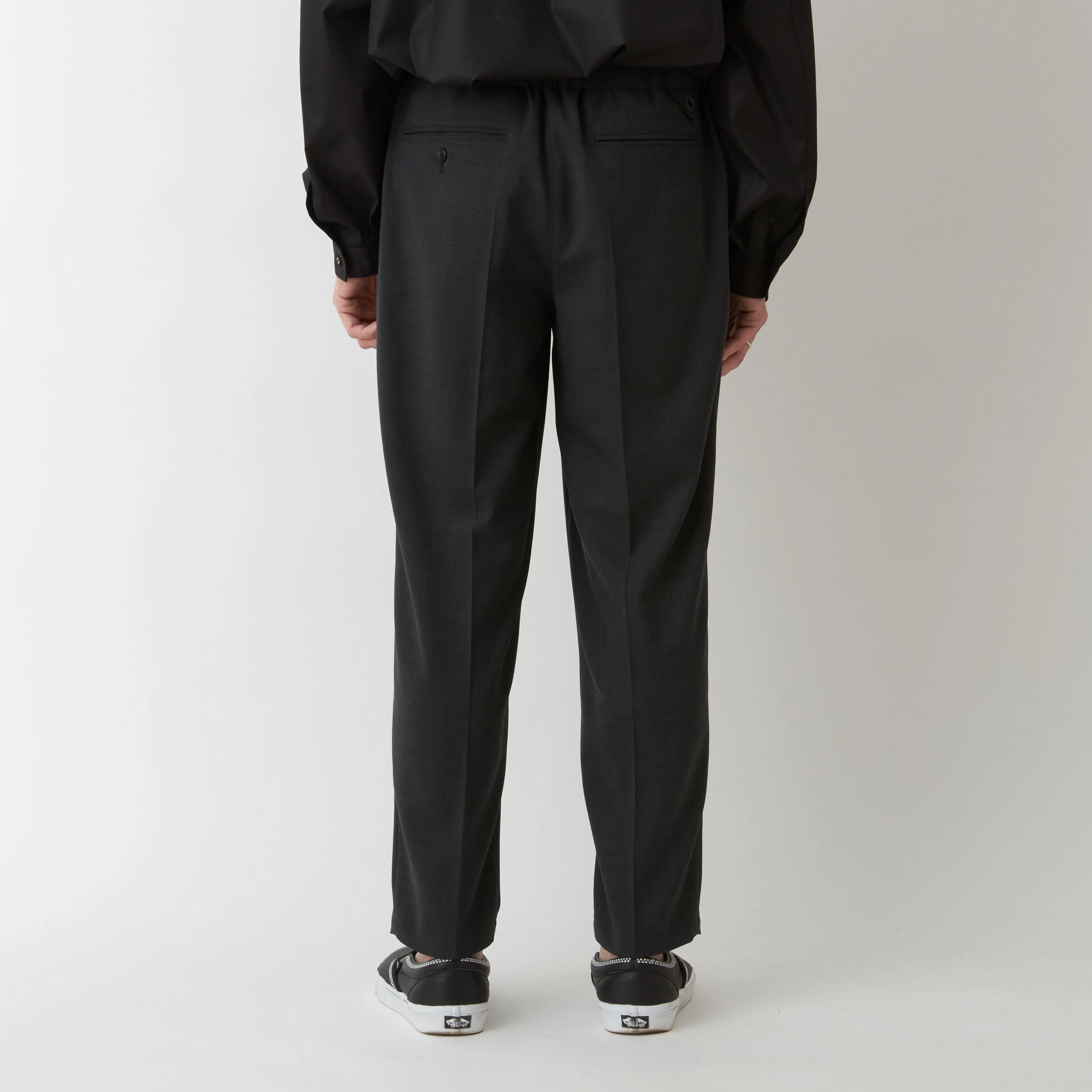 STRETCH TWILL 1 TUCK PANTS sold by White Mountaineering product image thumbnail 3