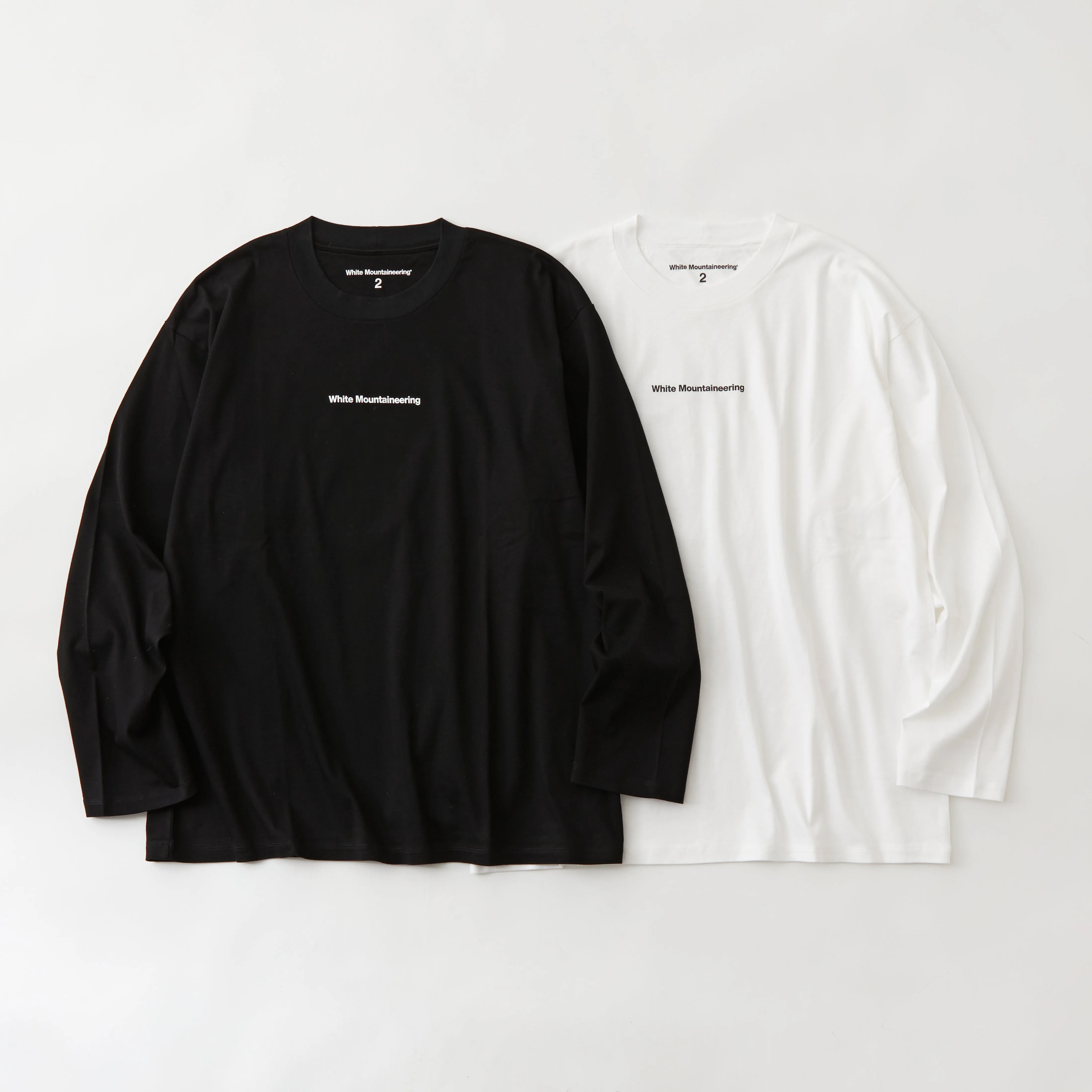 WM LOGO L/S TEE sold by White Mountaineering