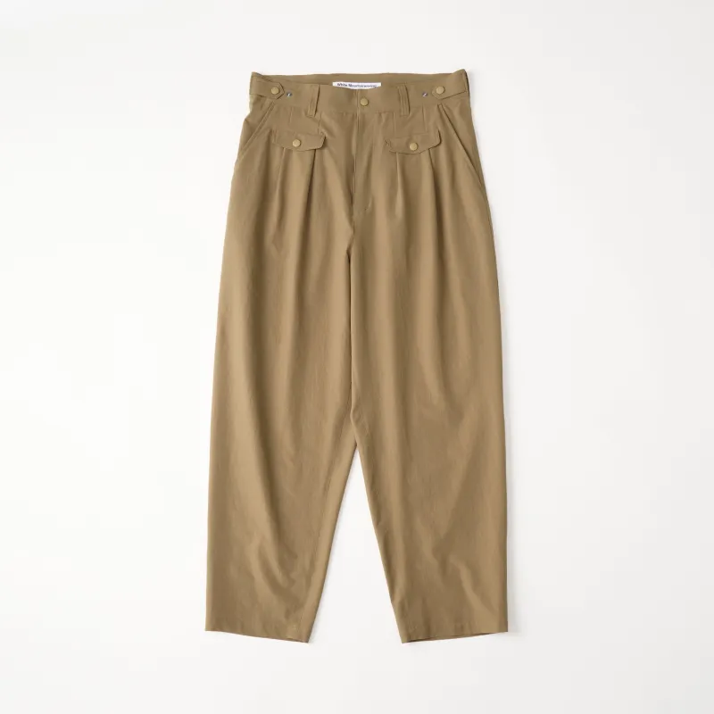 8 TUCK TAPERED PANTS sold by White Mountaineering