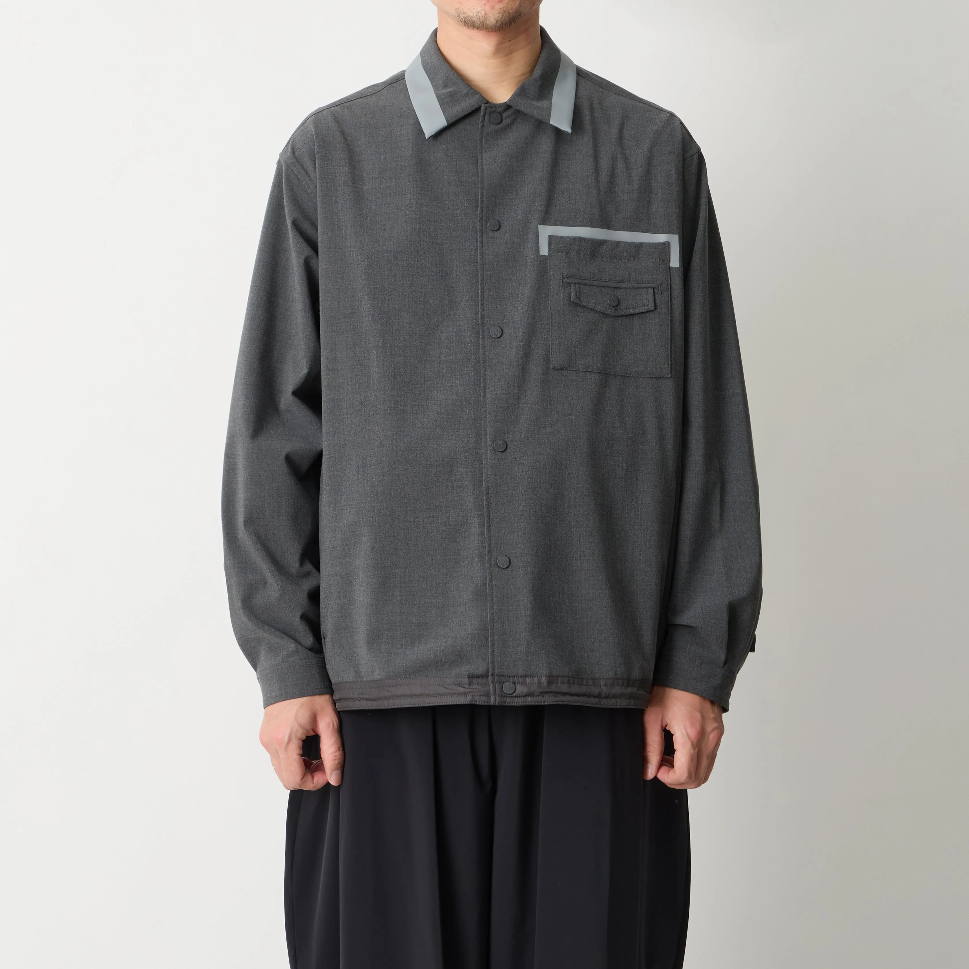 MID GUSSET SLEEVE BLOUSON sold by White Mountaineering product image thumbnail 2