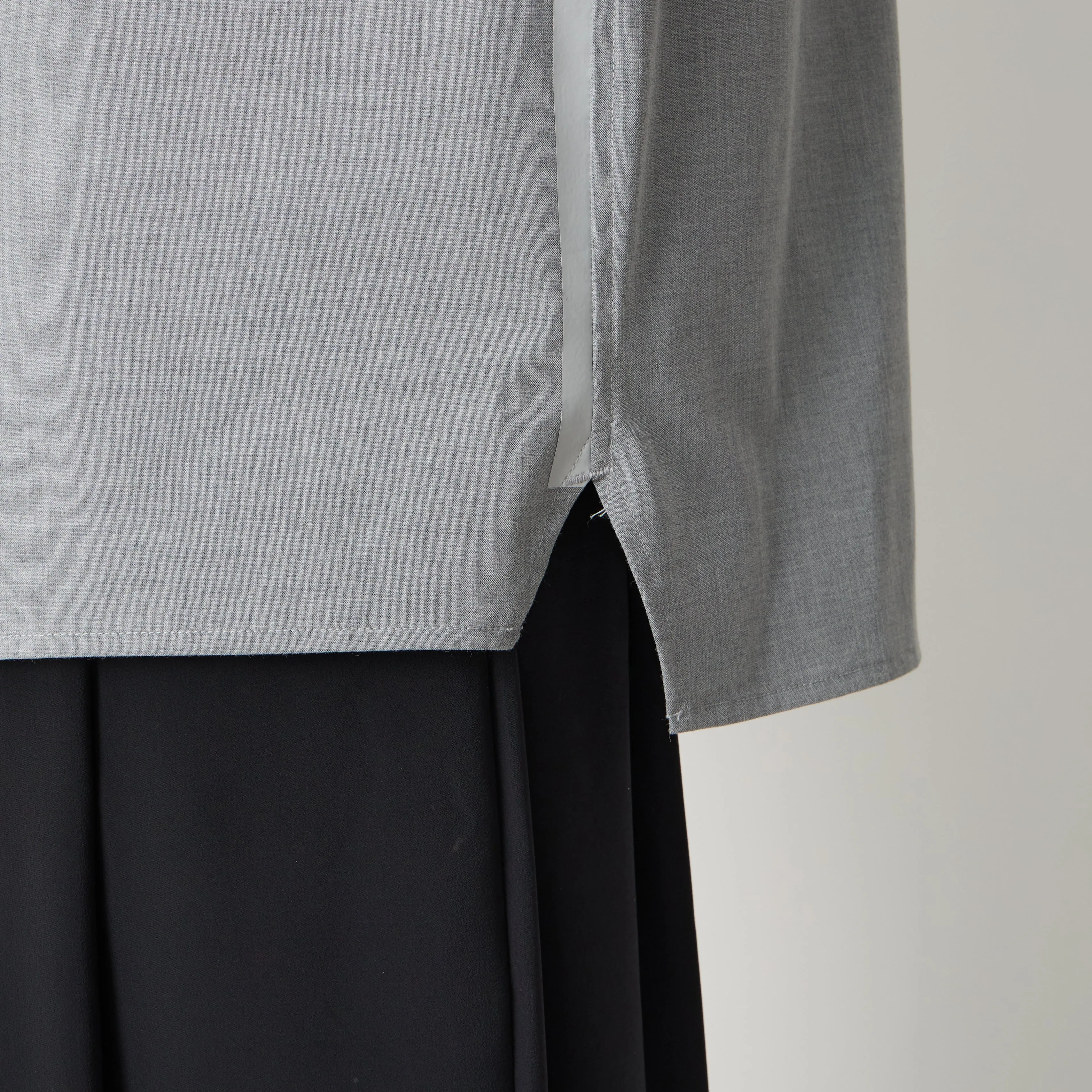 STRETCH BOX SILHOUETTE SHIRT sold by White Mountaineering product image thumbnail 5