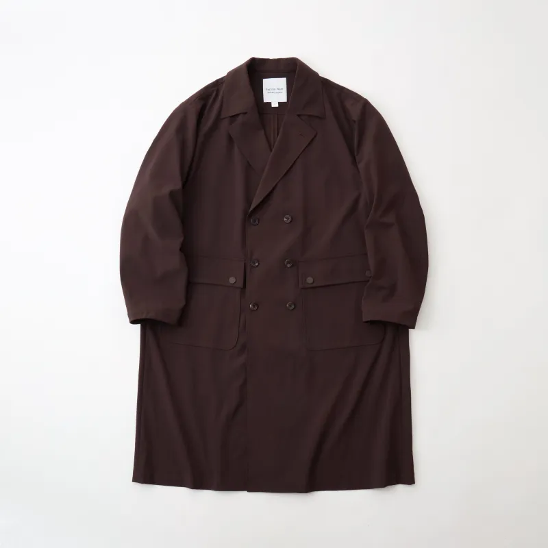 SOLOTEX DOUBLE BREASTED COAT sold by White Mountaineering