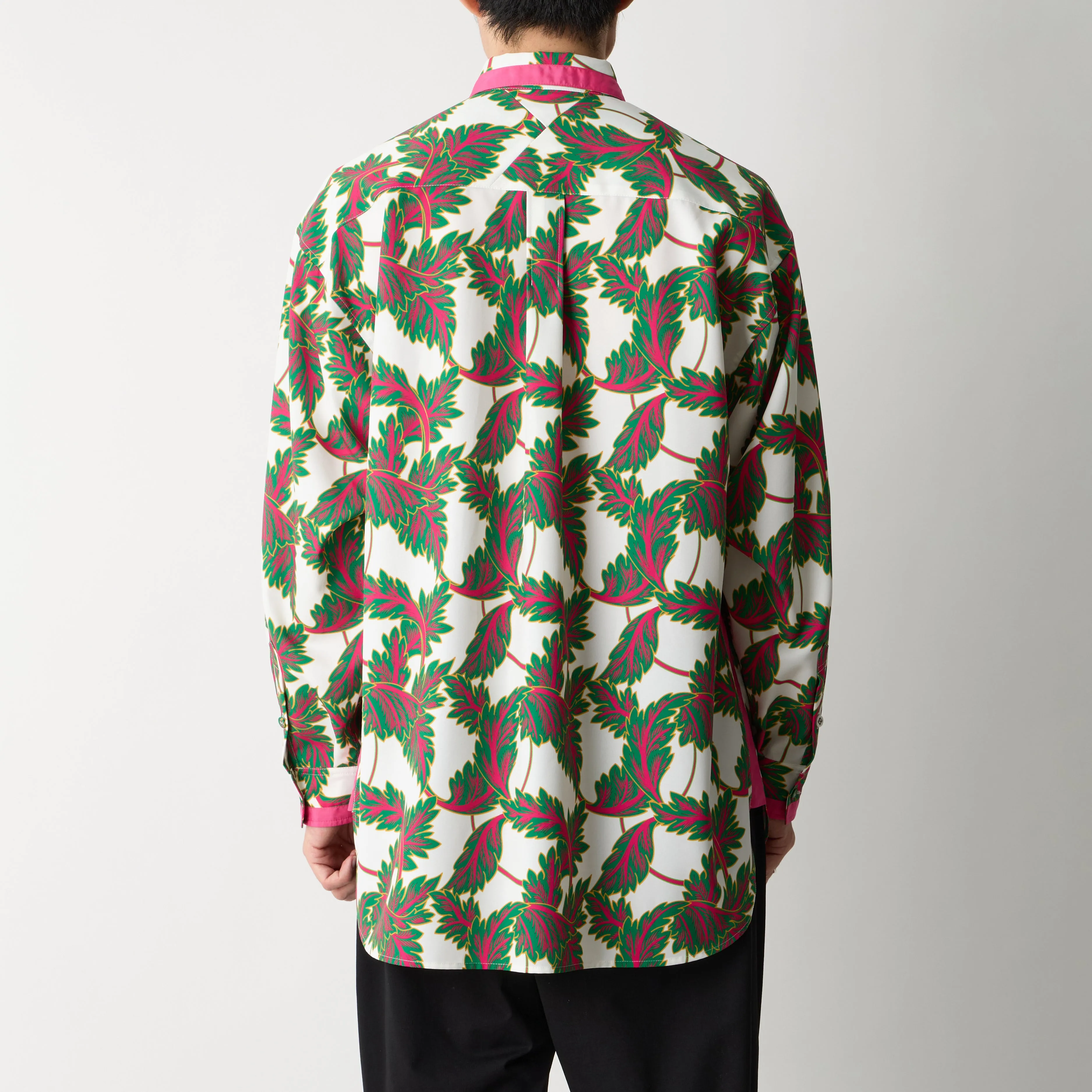 BOTANICAL PATTERN WIDE SHIRT sold by White Mountaineering product image thumbnail 3